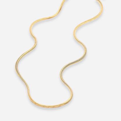 2mm Snake Chain (18k Gold Plated)