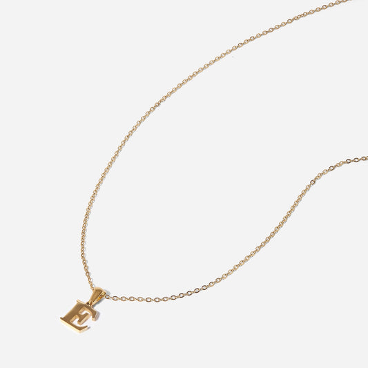 Initial Necklace (18k Gold Plated)