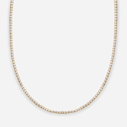 2mm Tennis Chain (18k Gold Plated)