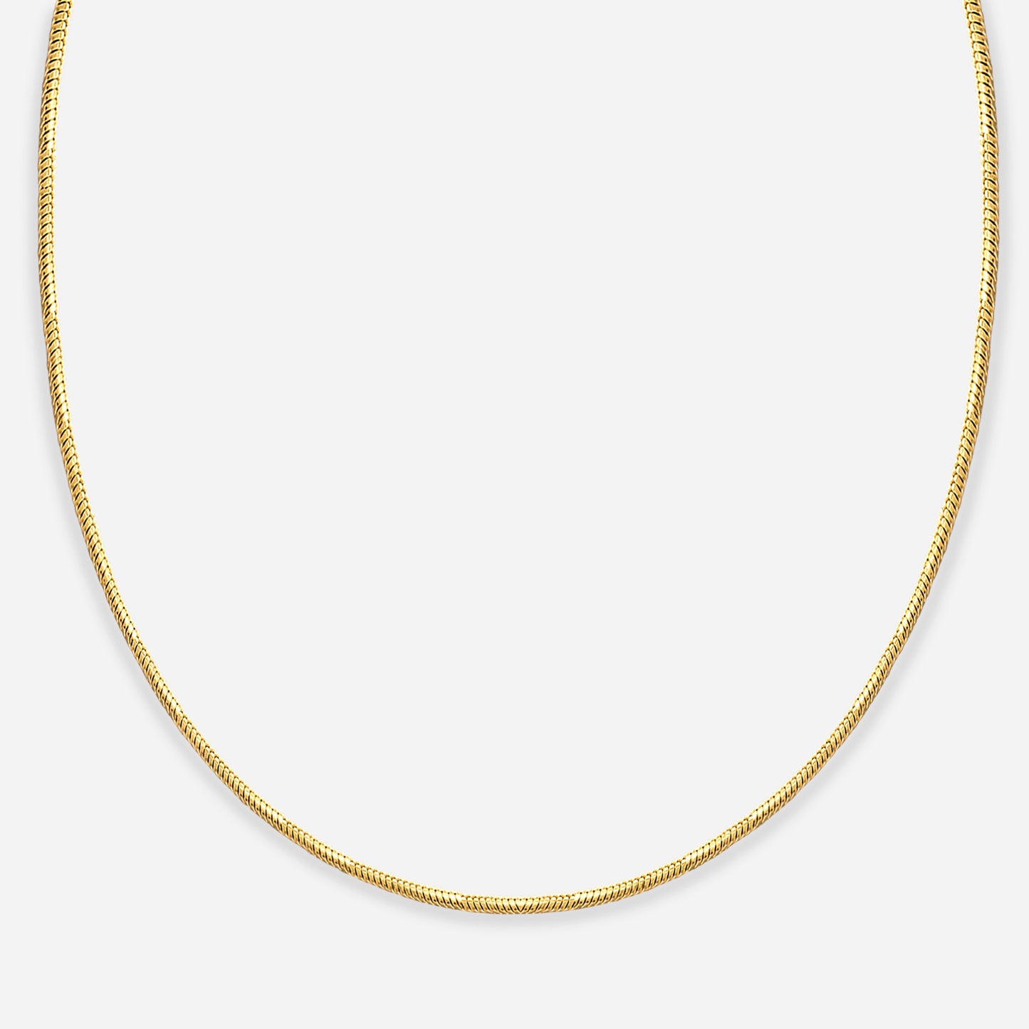 2mm Snake Chain (18k Gold Plated)