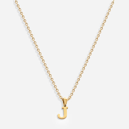 Initial Necklace (18k Gold Plated)