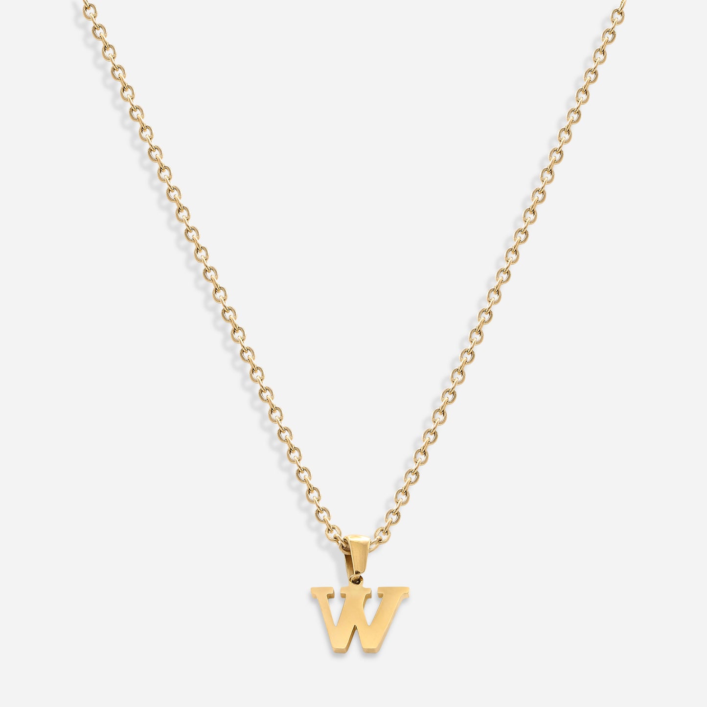 Initial Necklace (18k Gold Plated)