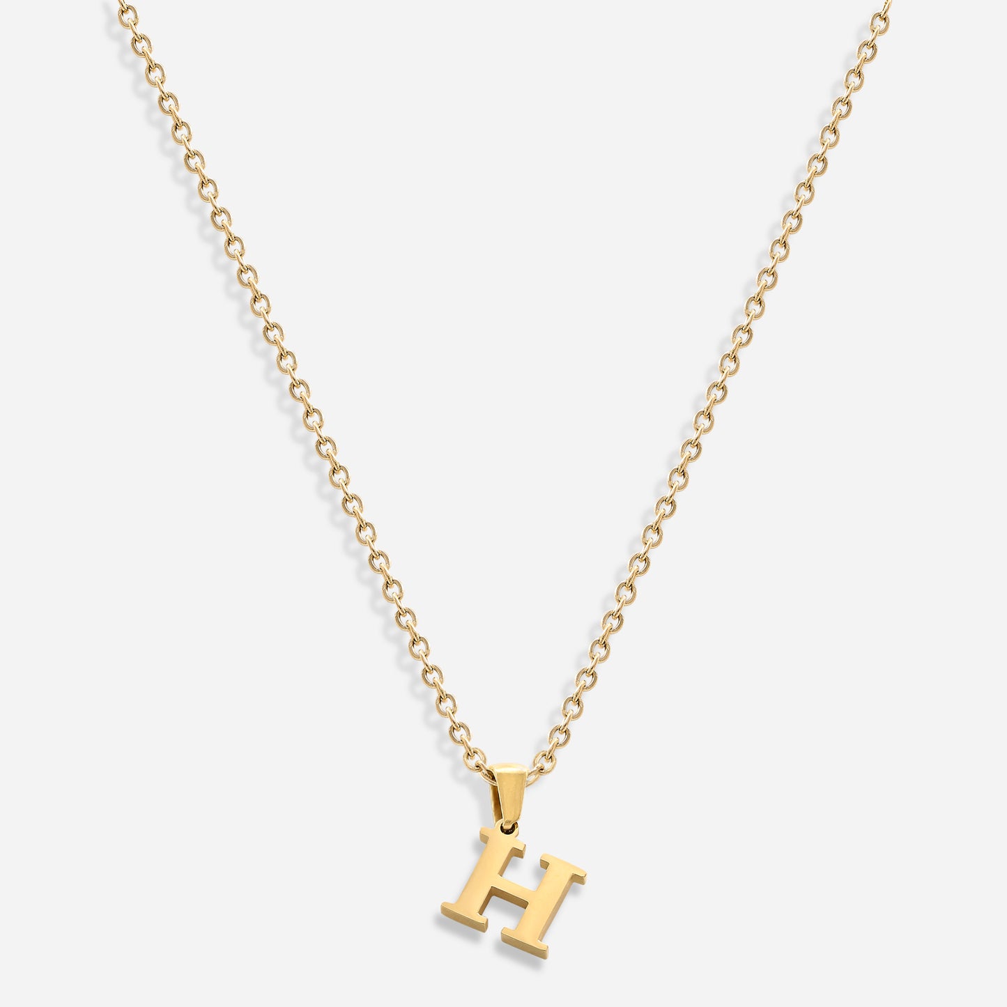 Initial Necklace (18k Gold Plated)