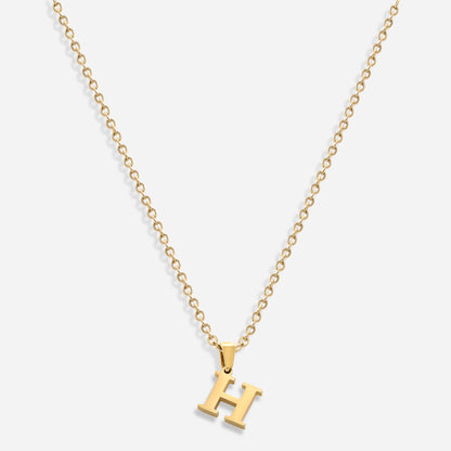 Initial Necklace (18k Gold Plated)