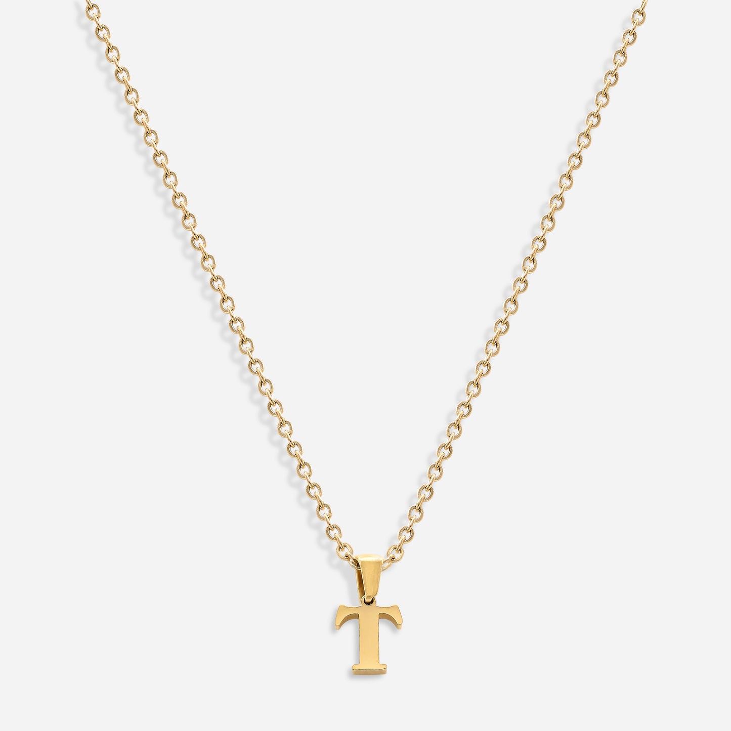 Initial Necklace (18k Gold Plated)