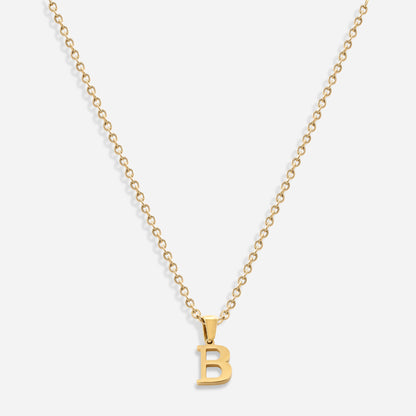 Initial Necklace (18k Gold Plated)