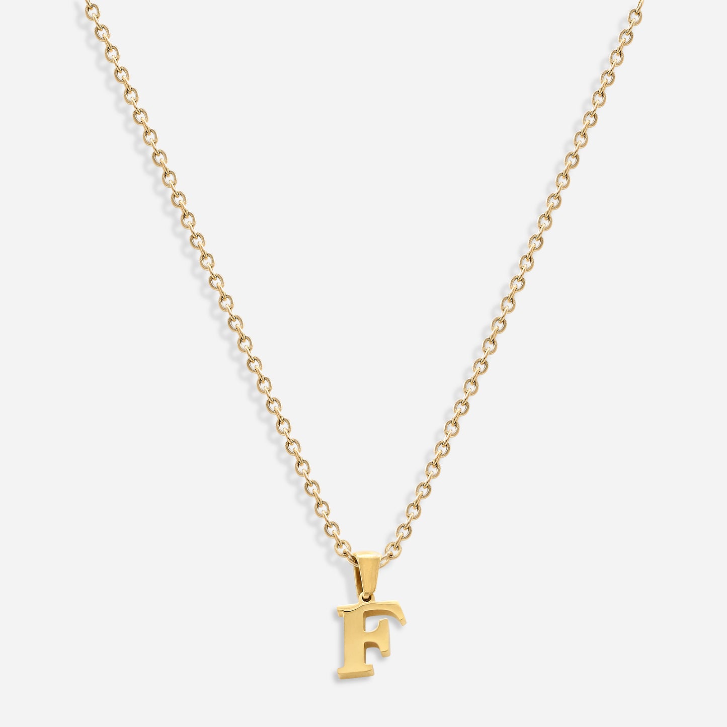 Initial Necklace (18k Gold Plated)