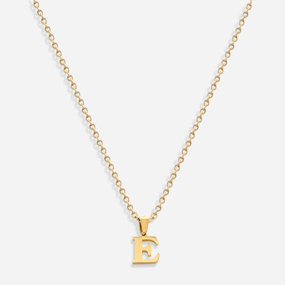 Initial Necklace (18k Gold Plated)