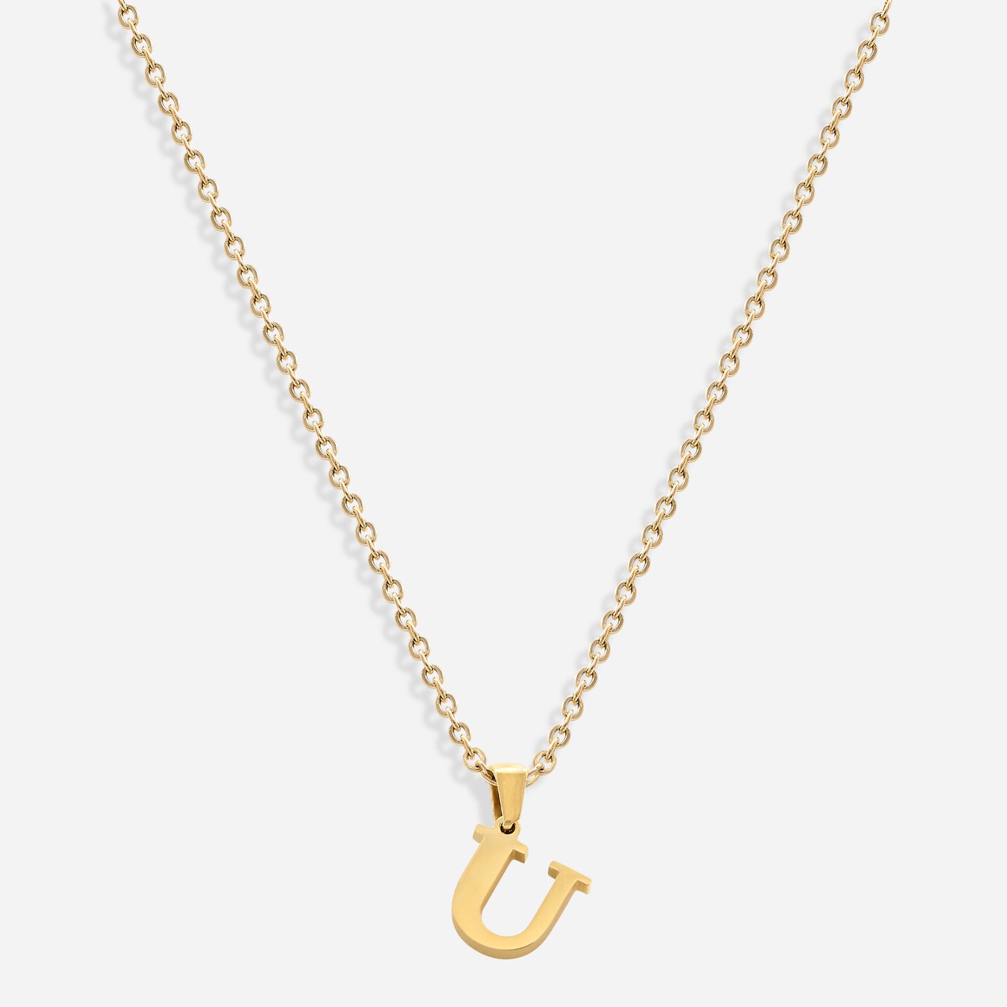 Initial Necklace (18k Gold Plated)