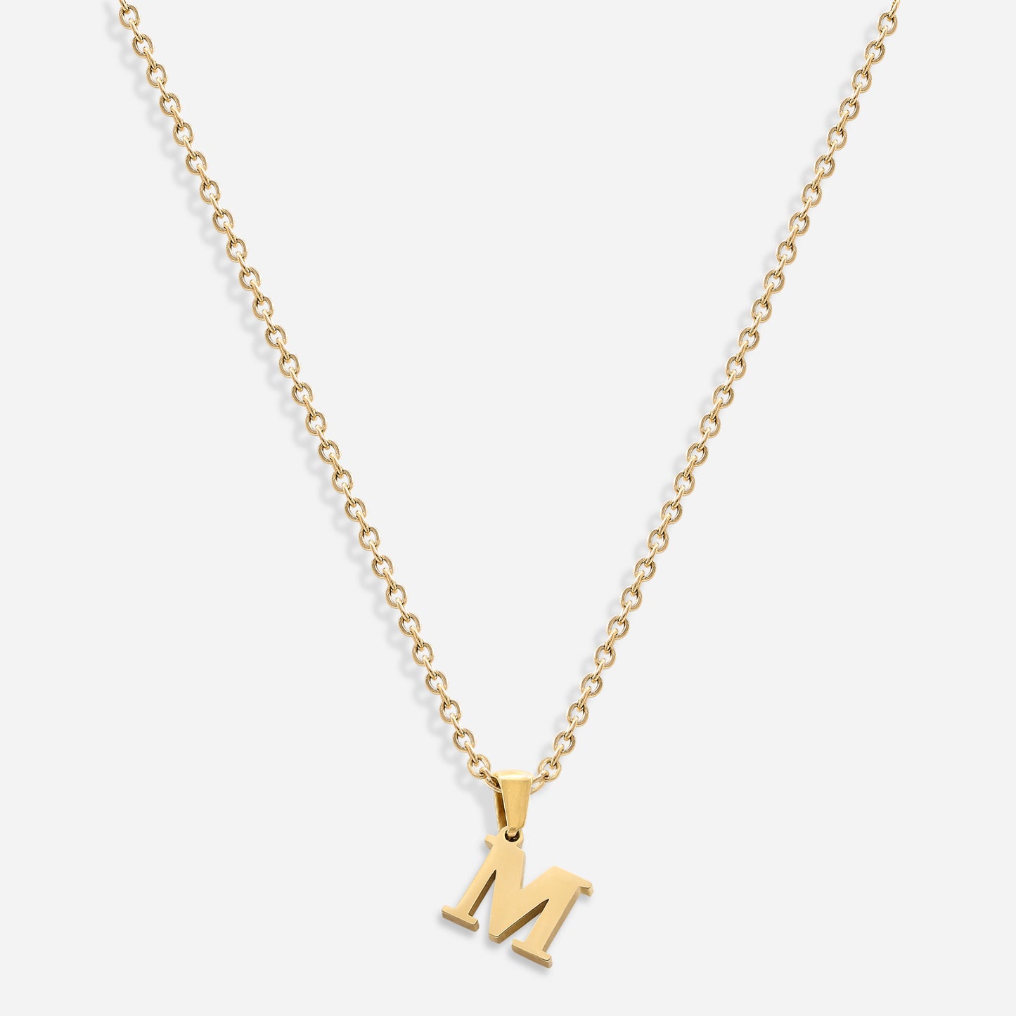 Initial Necklace (18k Gold Plated)