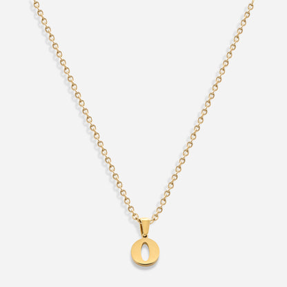 Initial Necklace (18k Gold Plated)