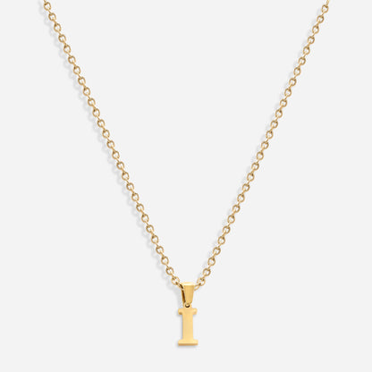 Initial Necklace (18k Gold Plated)