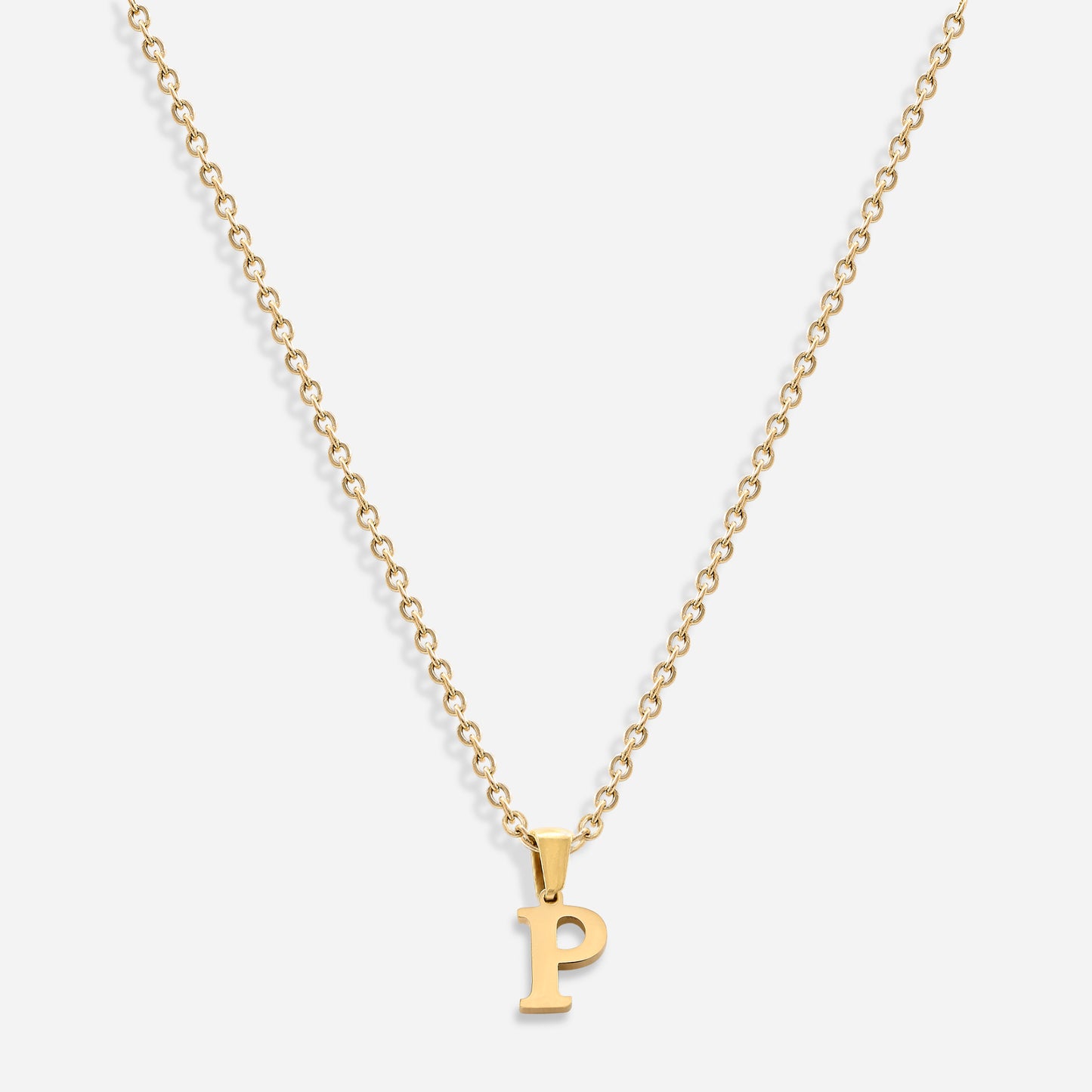 Initial Necklace (18k Gold Plated)