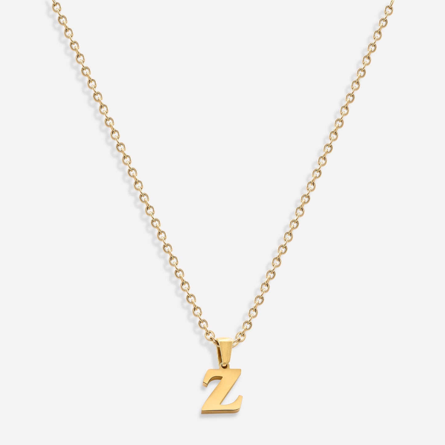 Initial Necklace (18k Gold Plated)