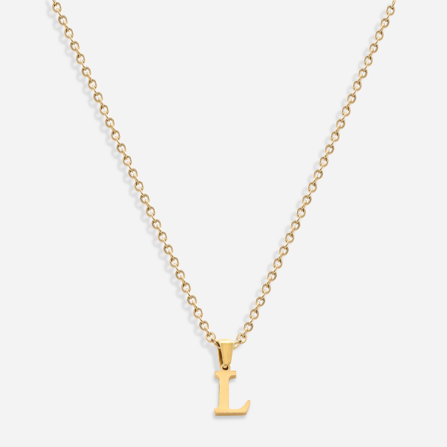 Initial Necklace (18k Gold Plated)