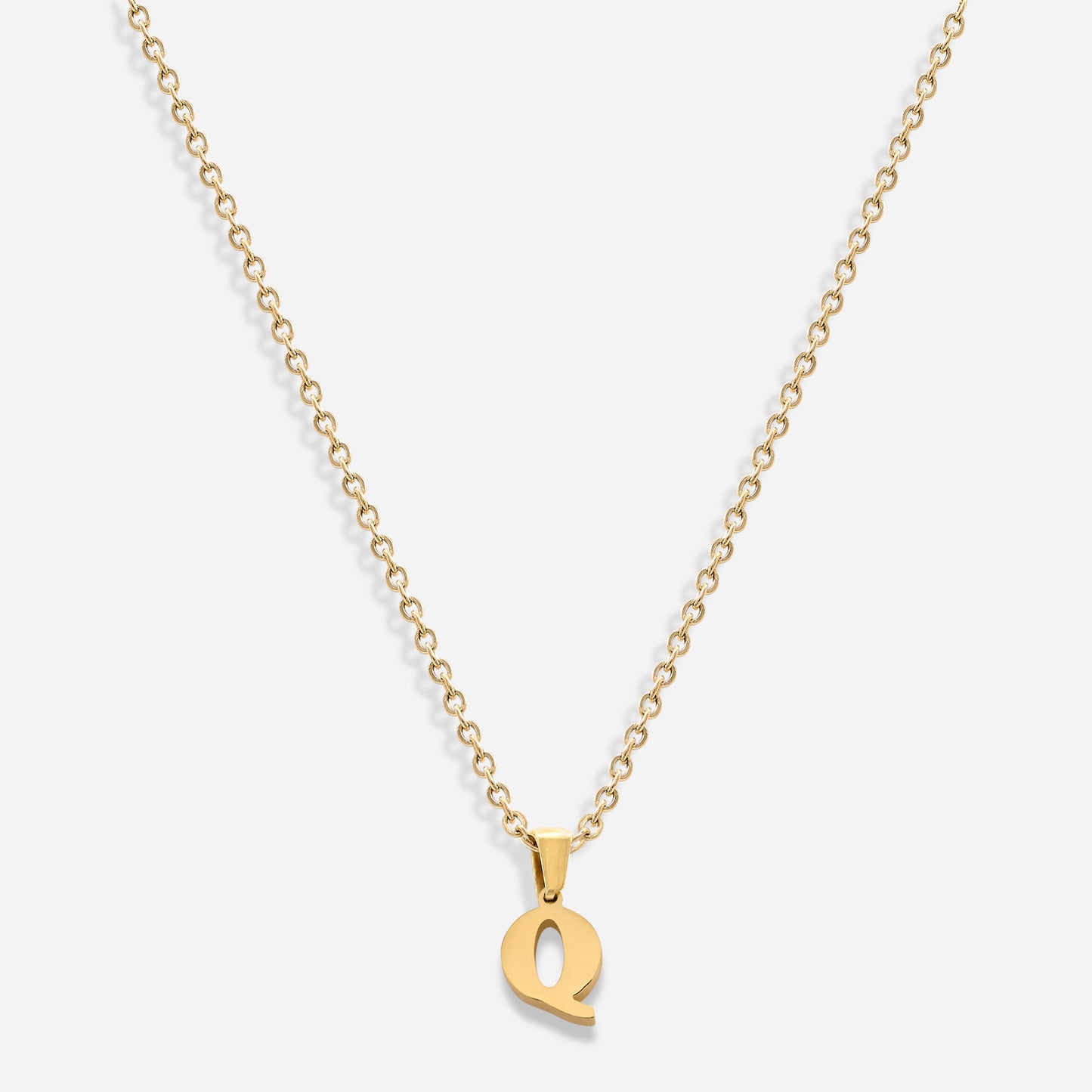 Initial Necklace (18k Gold Plated)