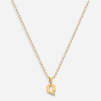 Initial Necklace (18k Gold Plated)