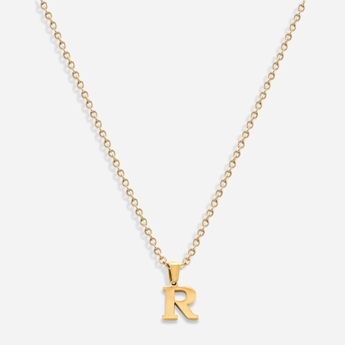 Initial Necklace (18k Gold Plated)