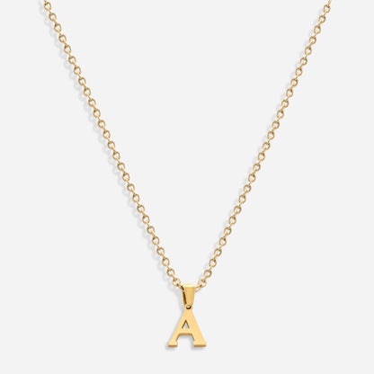 Initial Necklace (18k Gold Plated)