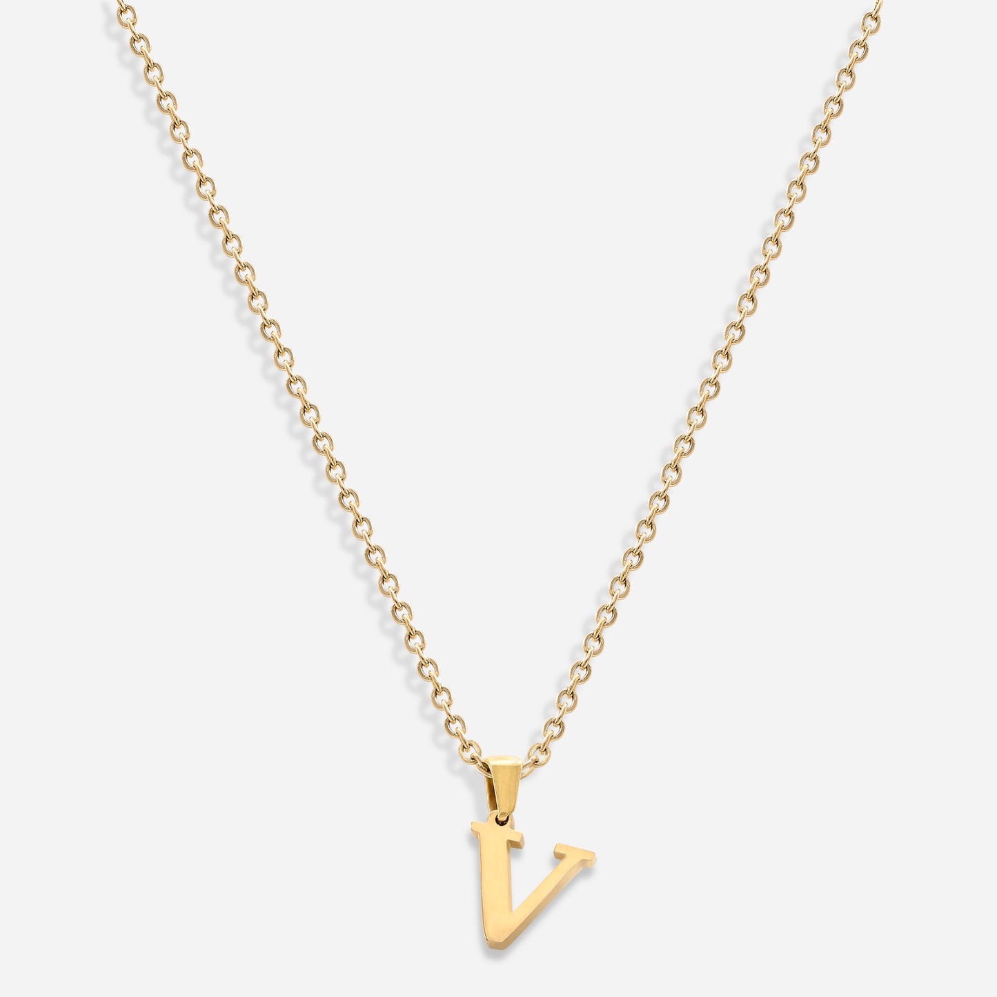 Initial Necklace (18k Gold Plated)