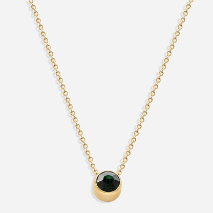 Birthstone Necklace (18k Gold Plated)